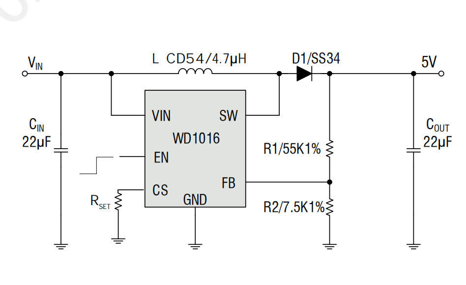 WD1016中文原理图